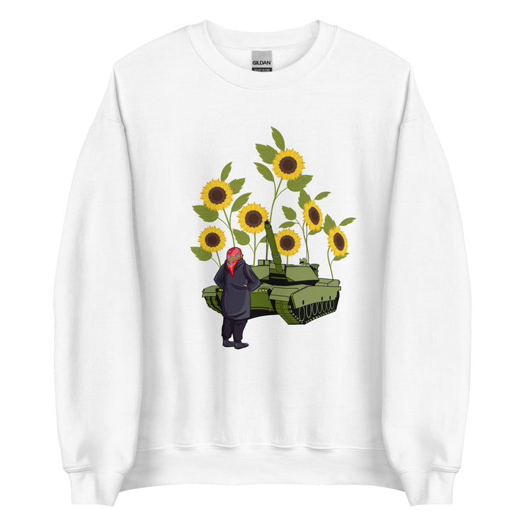 Go Home Russia - Sunflowers - Adult Crewneck Sweatshirt