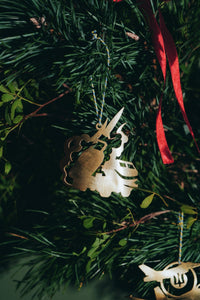 War - Part Christmas Ornament Set (Recycled Artillery Shells) - Saint Javelin