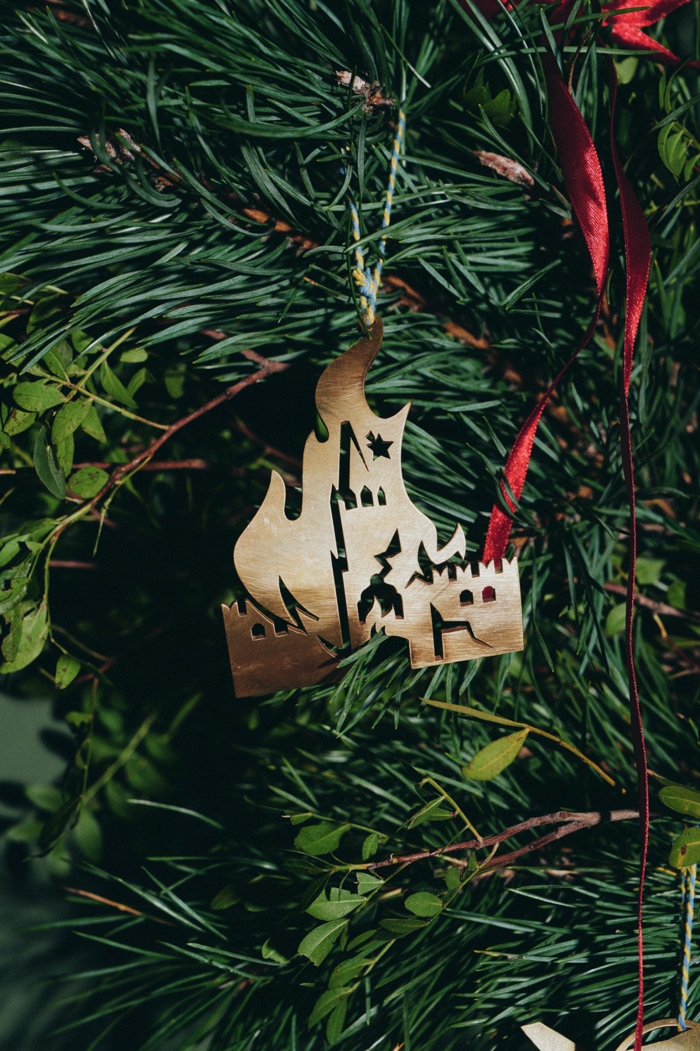 War - Part Christmas Ornament Set (Recycled Artillery Shells) - Saint Javelin