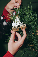 War - Part Christmas Ornament Set (Recycled Artillery Shells) - Saint Javelin
