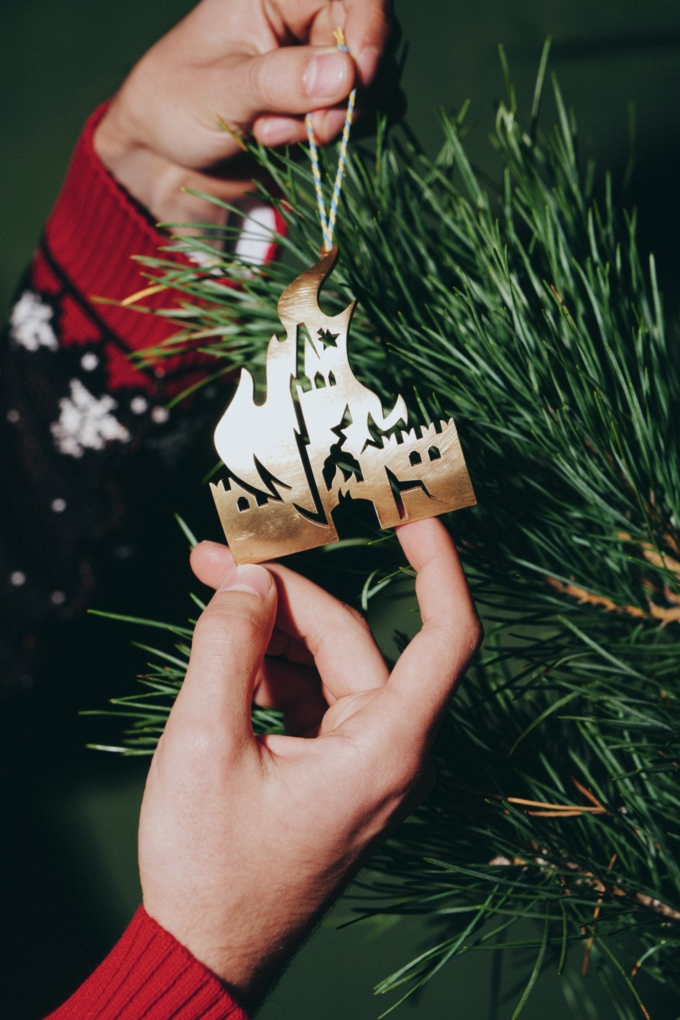 War - Part Christmas Ornament Set (Recycled Artillery Shells) - Saint Javelin