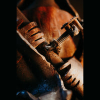 War - Part Statue (Recycled russian T - 72 tank) - Saint Javelin