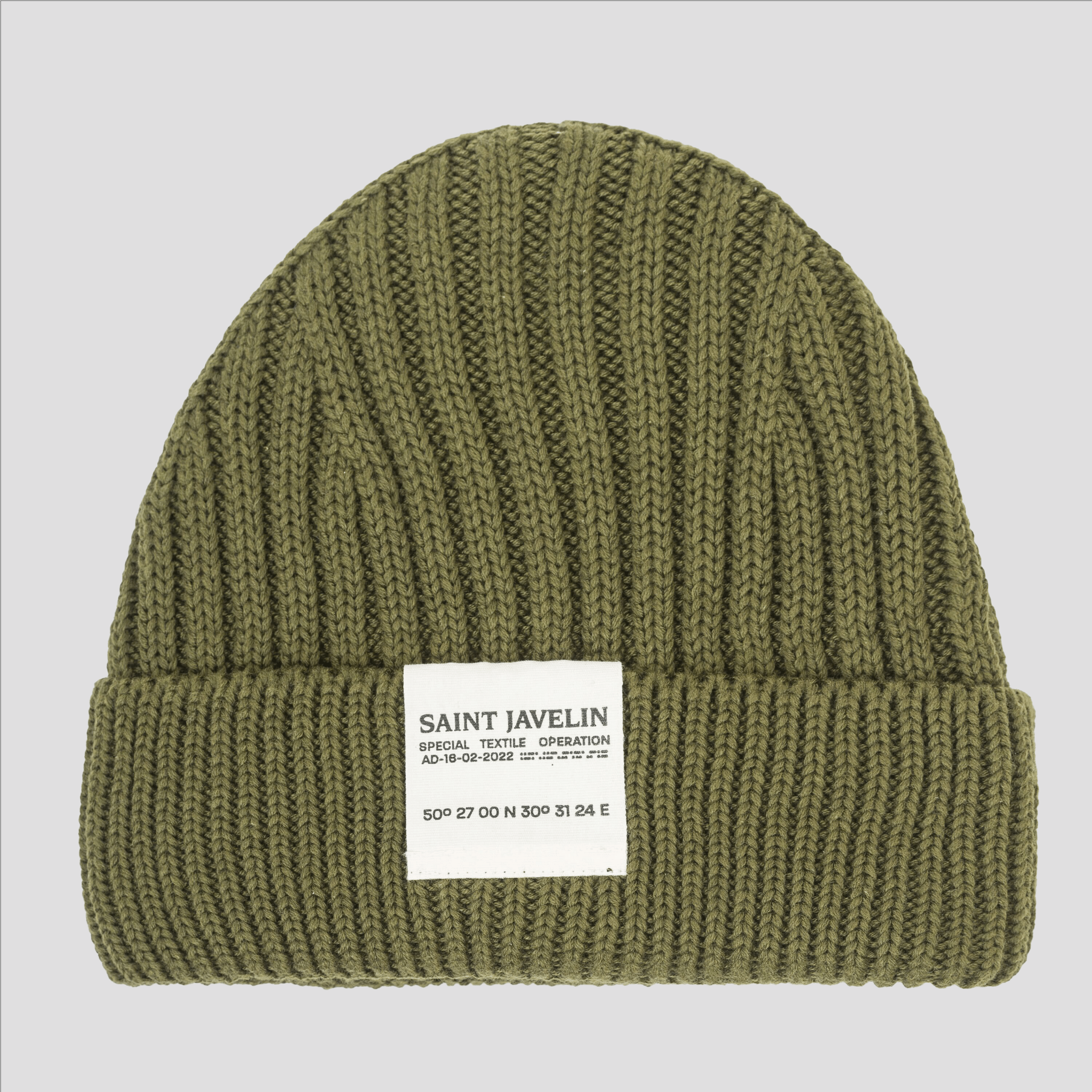 "'++" Watch Cap - Army Green - Saint Javelin