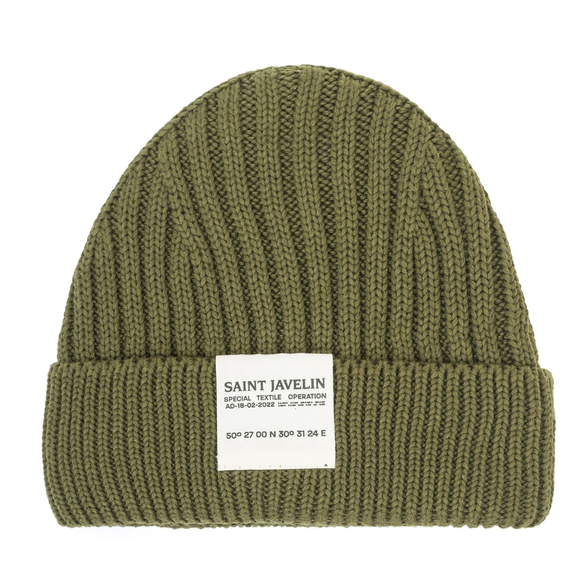"'++" Watch Cap - Army Green - Saint Javelin