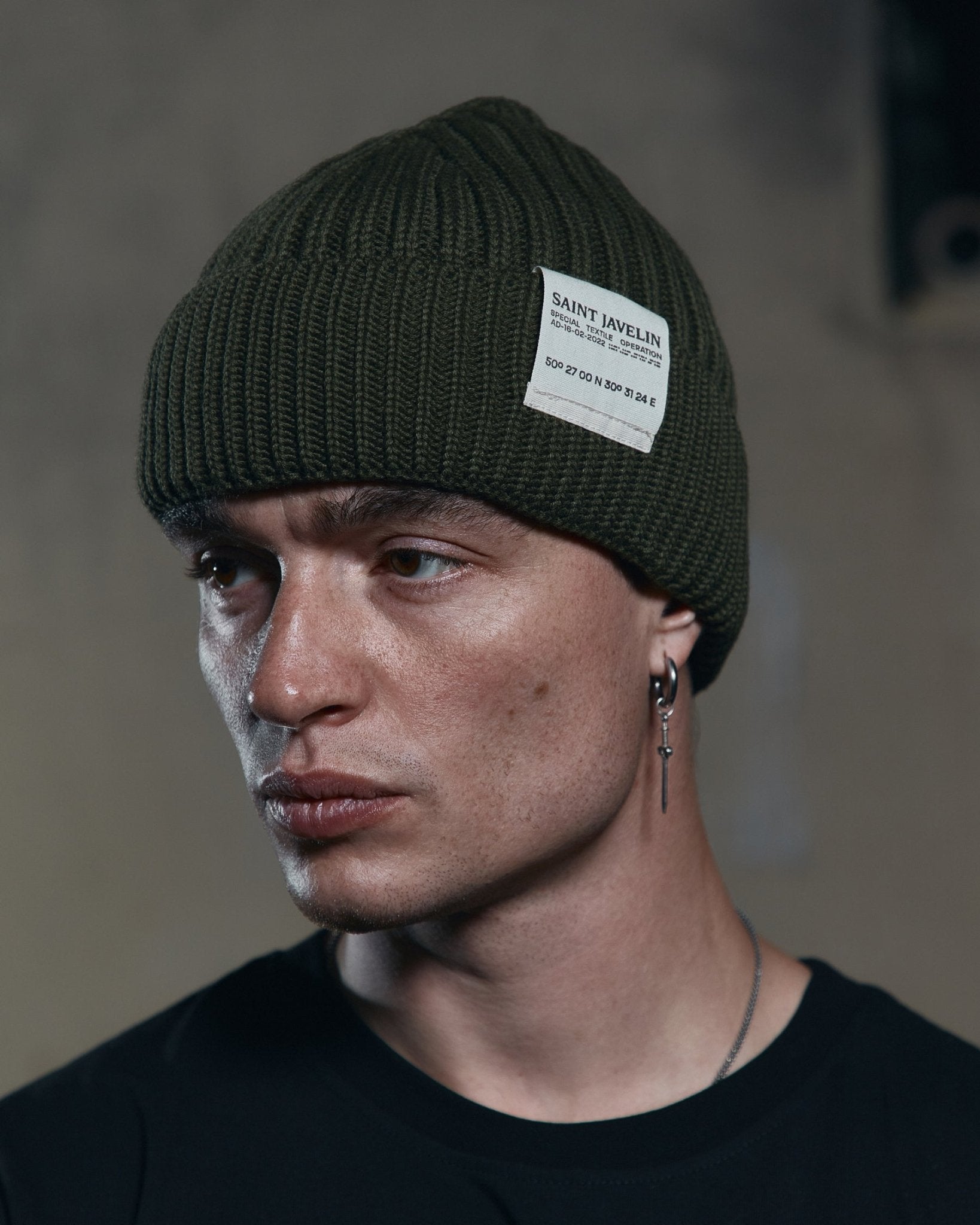 "'++" Watch Cap - Army Green - Saint Javelin