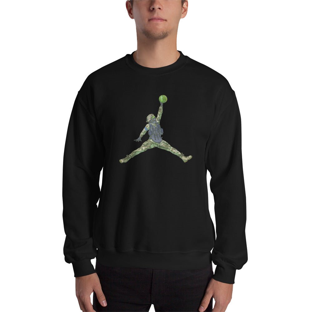 Watermelon Warrior - Adult Crewneck Sweatshirt - Saint Javelin