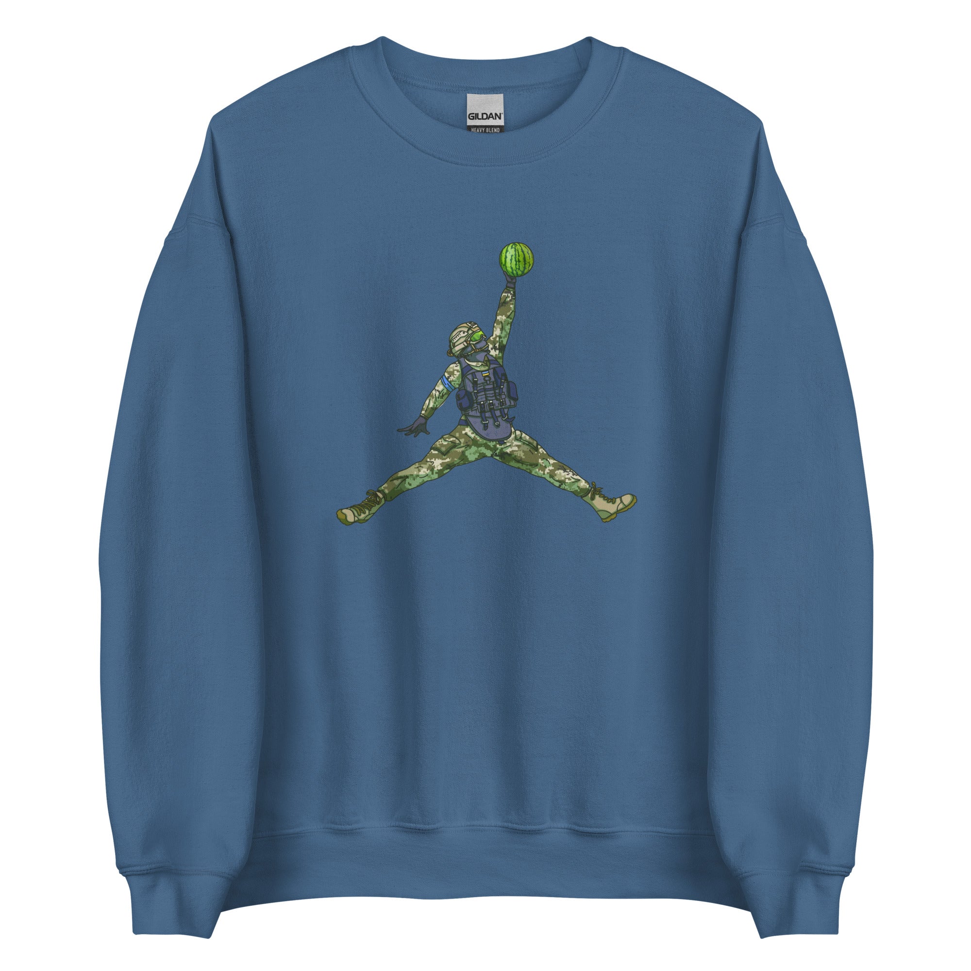 Watermelon Warrior - Adult Crewneck Sweatshirt