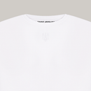 White on White Tryzub Embossed - Bamboo T-Shirt - Saint Javelin