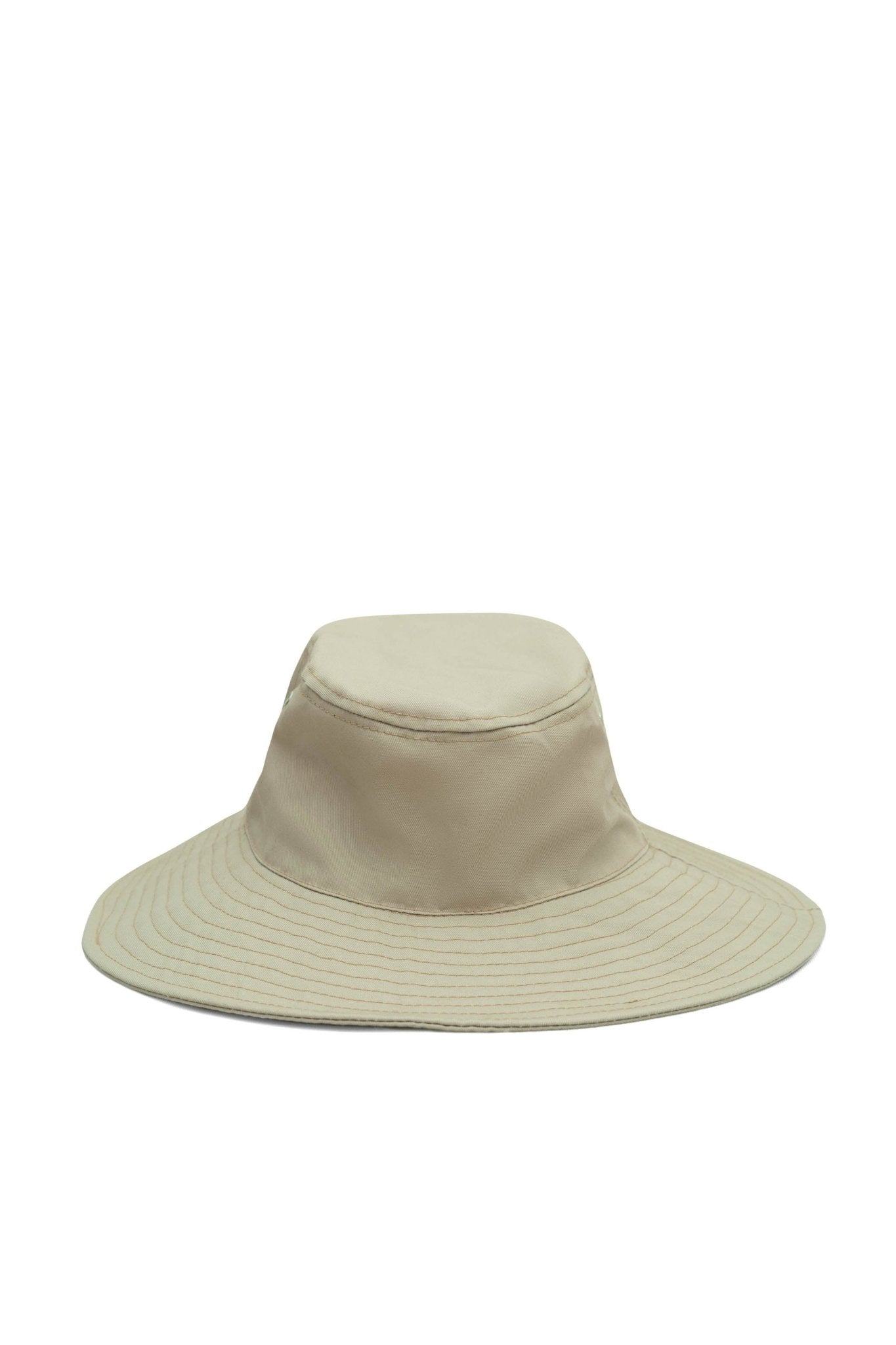Wide Brim Hat - Beige - Saint Javelin
