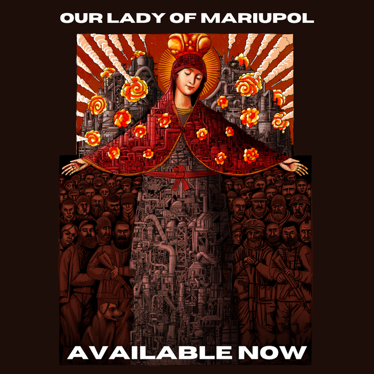 Our Lady of Mariupol - Art for Drones