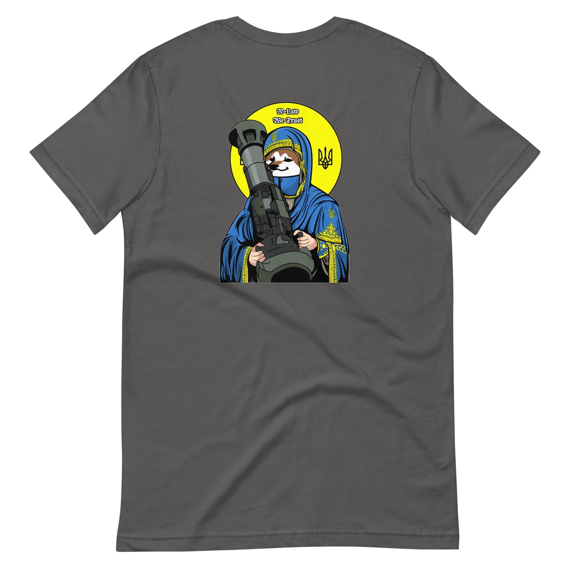 2 in 1 - Saint Javelin and NLAW Fellas - Adult TShirt - Saint Javelin