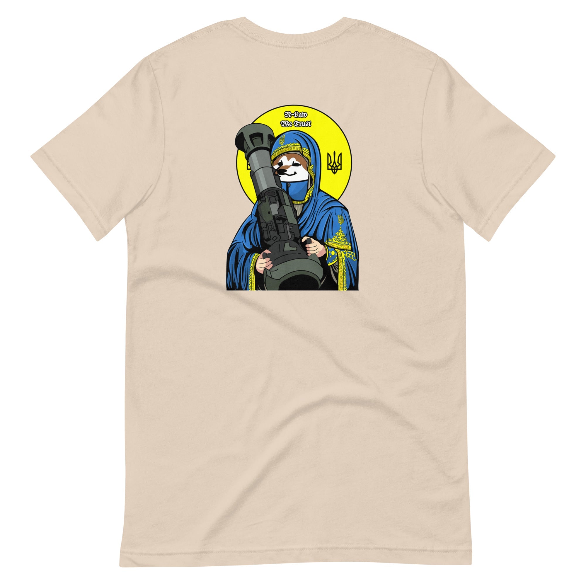 2 in 1 - Saint Javelin and NLAW Fellas - Adult TShirt - Saint Javelin