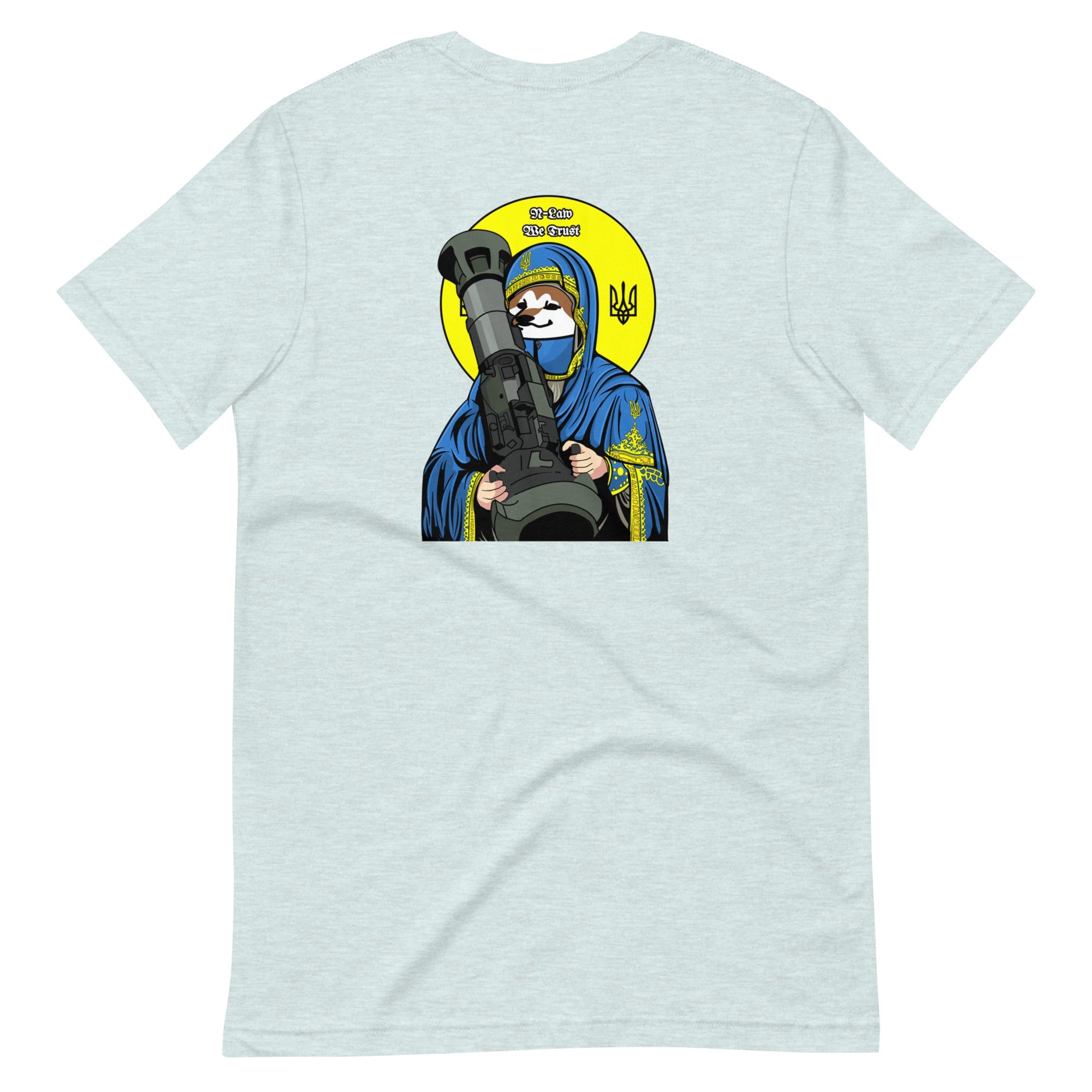 2 in 1 - Saint Javelin and NLAW Fellas - Adult TShirt - Saint Javelin