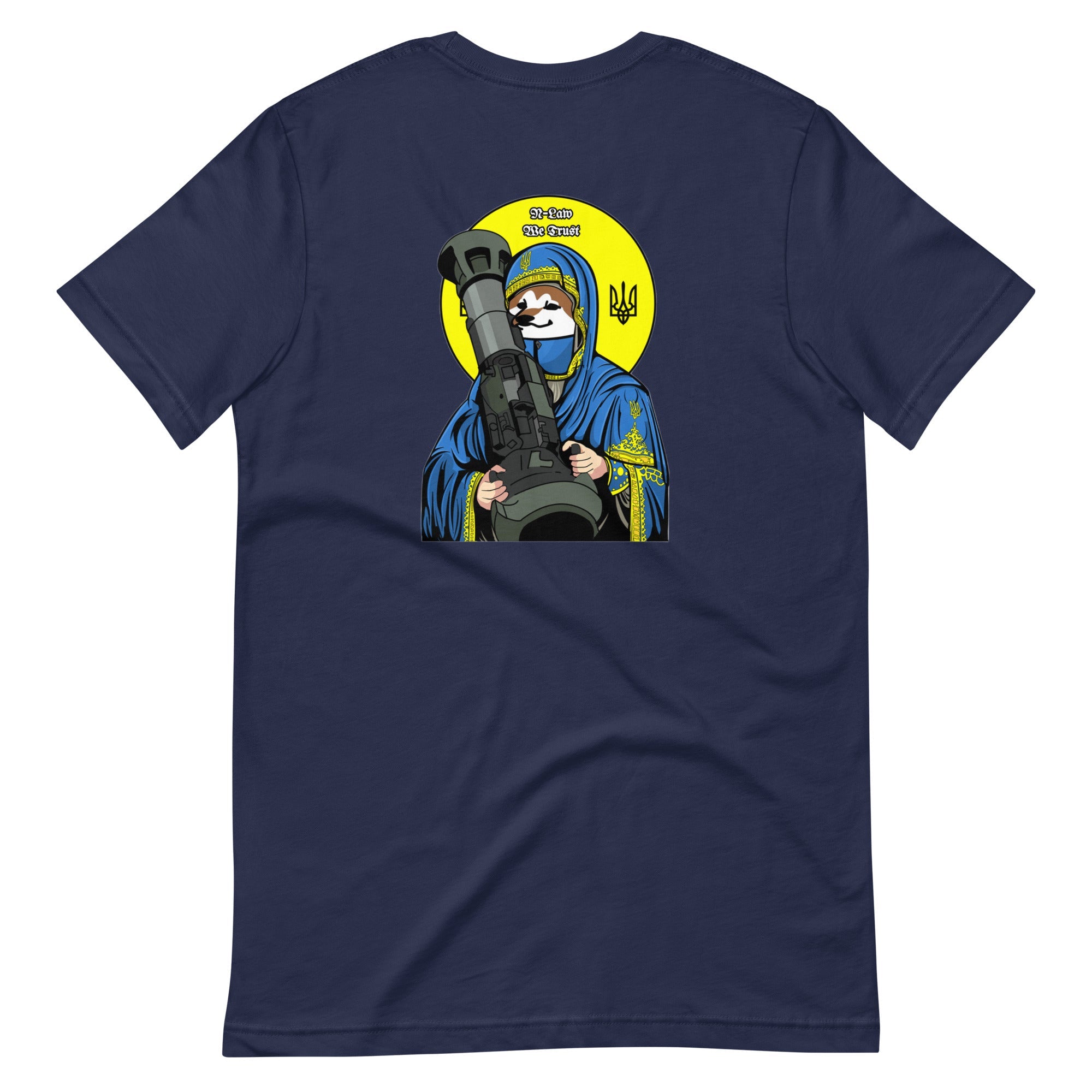 2 in 1 - Saint Javelin and NLAW Fellas - Adult TShirt - Saint Javelin