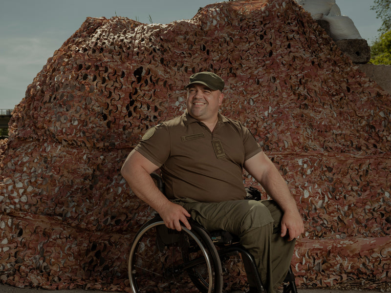 Colonel Oleksandr Pyskun by Sasha Maslov