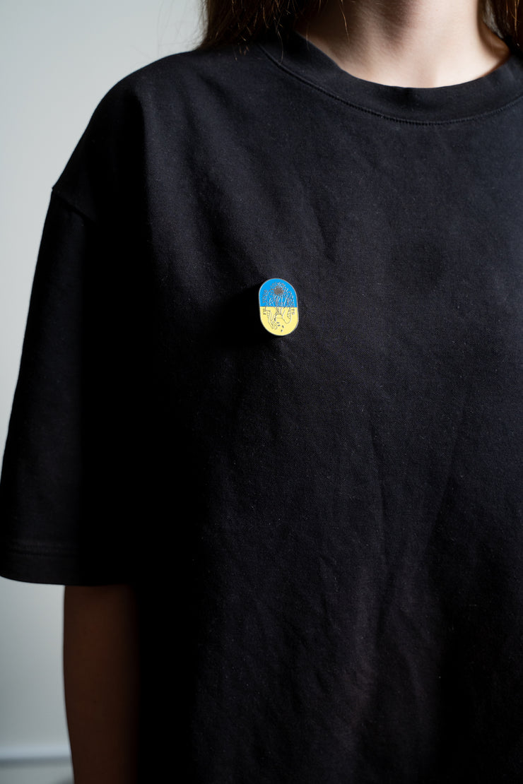 Made in Ukraine - Sunflower Collector Pin