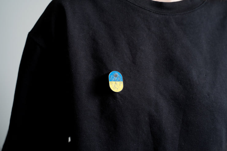 Made in Ukraine - Sunflower Collector Pin