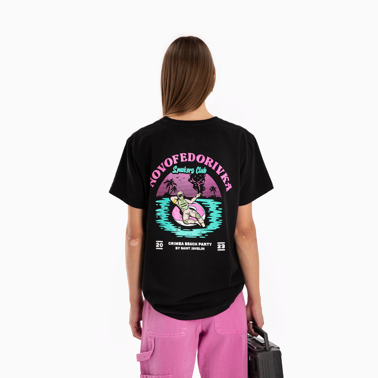 Smokers Club Novofedorivka  – Adult T-Shirt