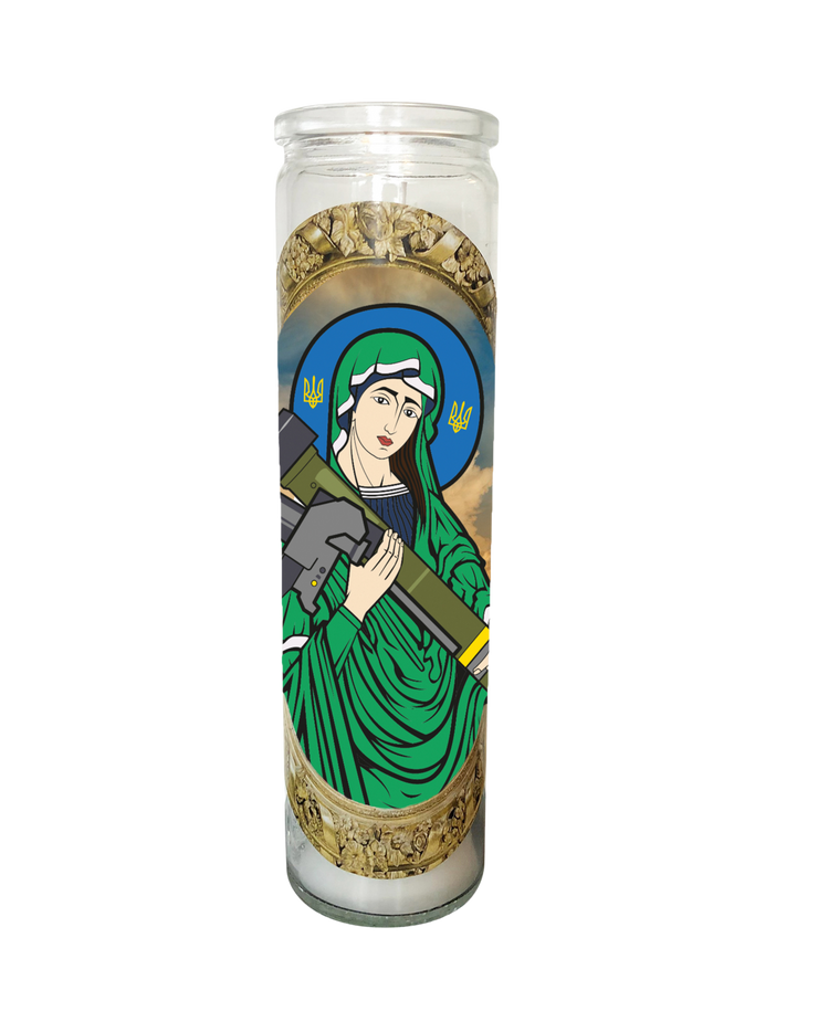 Saint Javelin Prayer Candle