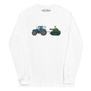 A Ukrainian Farmer Finds a Russian Tank - Adult Long Sleeve Shirt - Saint Javelin