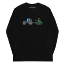 A Ukrainian Farmer Finds a Russian Tank - Adult Long Sleeve Shirt - Saint Javelin