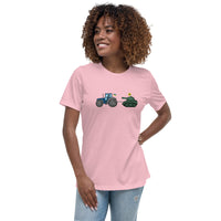 A Ukrainian Farmer Finds a Russian Tank - Adult Women's TShirt - Saint Javelin