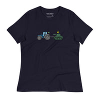 A Ukrainian Farmer Finds a Russian Tank - Adult Women's TShirt - Saint Javelin