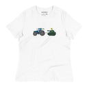 A Ukrainian Farmer Finds a Russian Tank - Adult Women's TShirt - Saint Javelin
