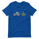 A Ukrainian Farmer Finds a Russian Tank - No Text - Adult TShirt - Saint Javelin