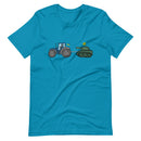 A Ukrainian Farmer Finds a Russian Tank - No Text - Adult TShirt - Saint Javelin