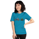 A Ukrainian Farmer Finds a Russian Tank - No Text - Adult TShirt - Saint Javelin