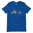 A Ukrainian Farmer Finds a Russian Tank x Slava Ukraini - Adult TShirt - Saint Javelin
