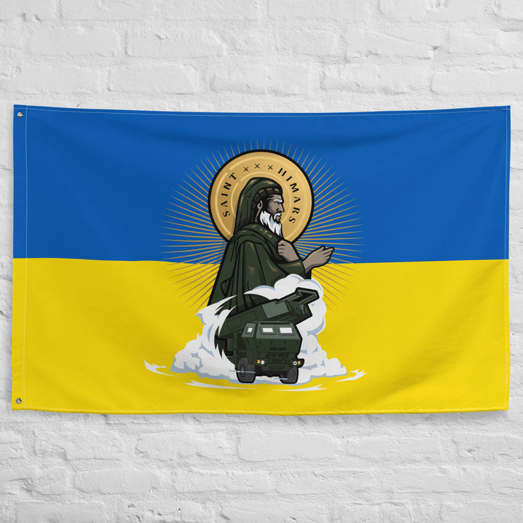 Saint HIMARS - Ukrainian Flag