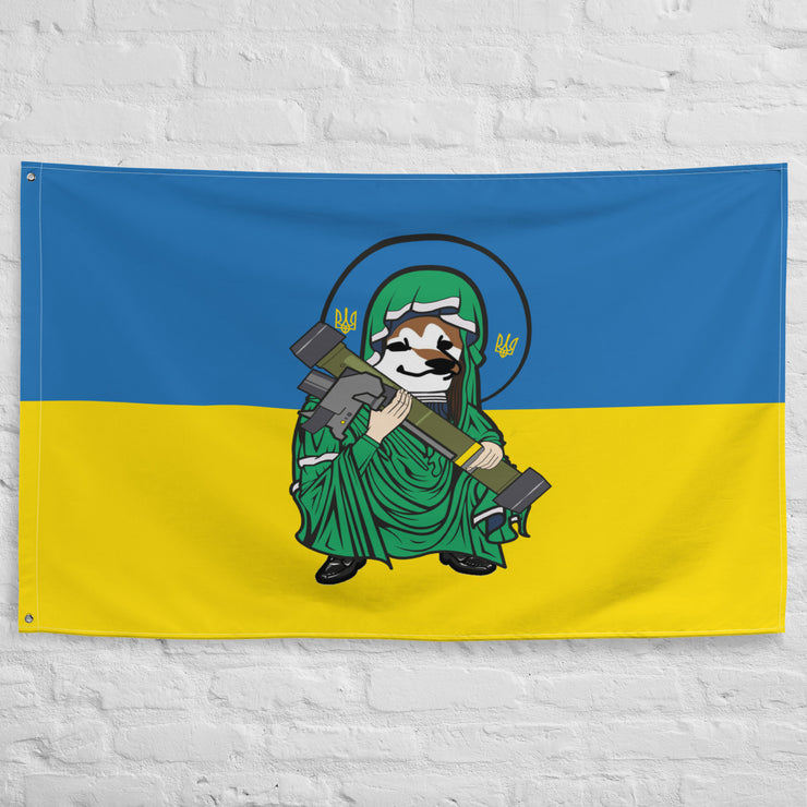 Saint Javelin Fella - Ukrainian Flag