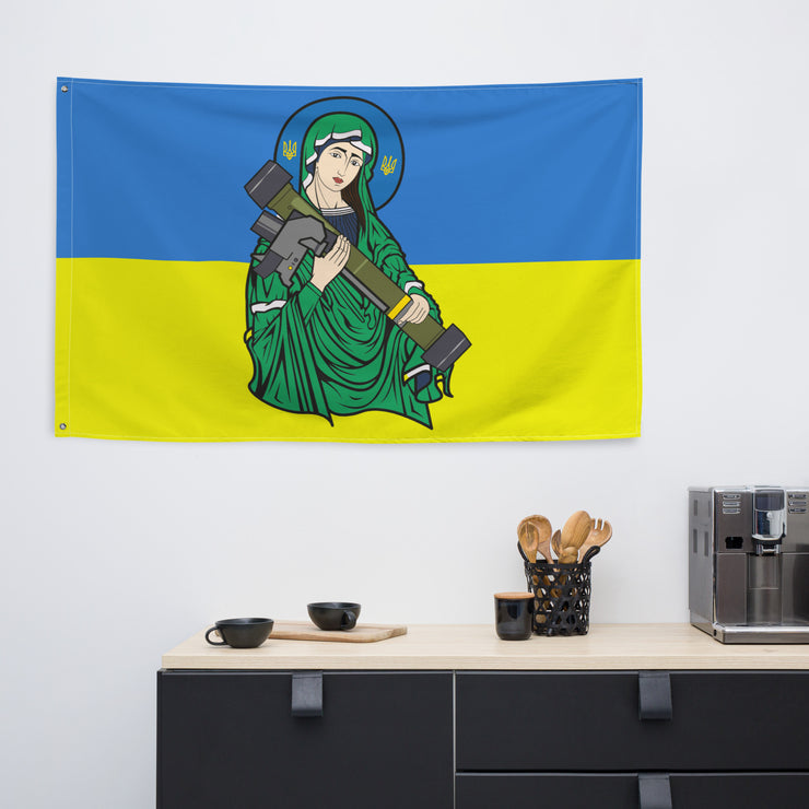 Made in Ukraine - Saint Javelin x Ukrainian Flag