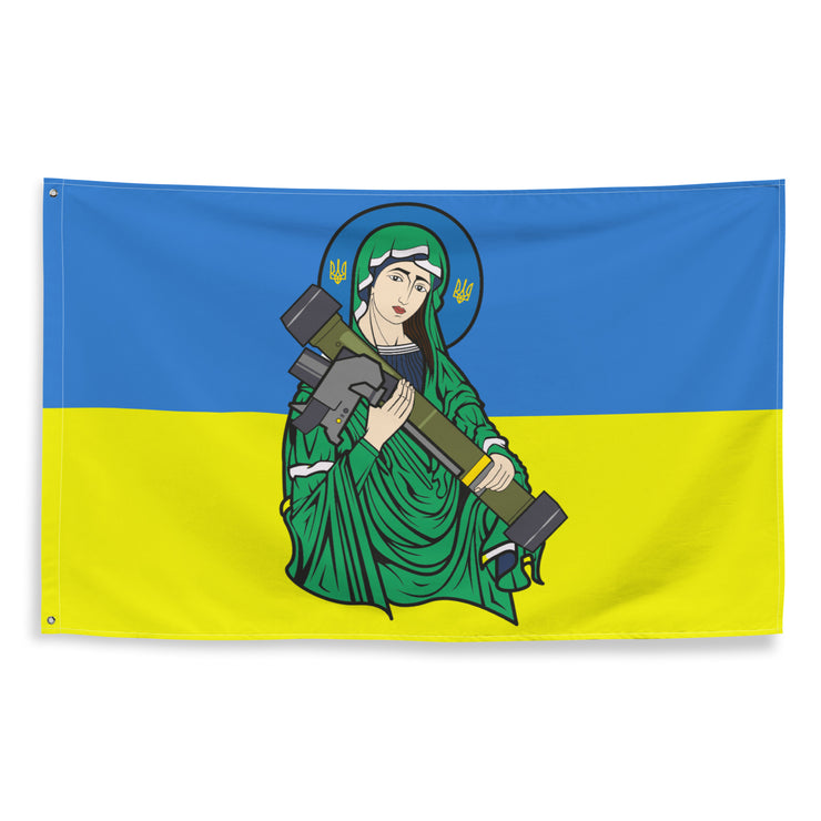 Made in Ukraine - Saint Javelin x Ukrainian Flag