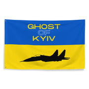 Ghost of Kyiv - Mig-29 - Ukrainian Flag