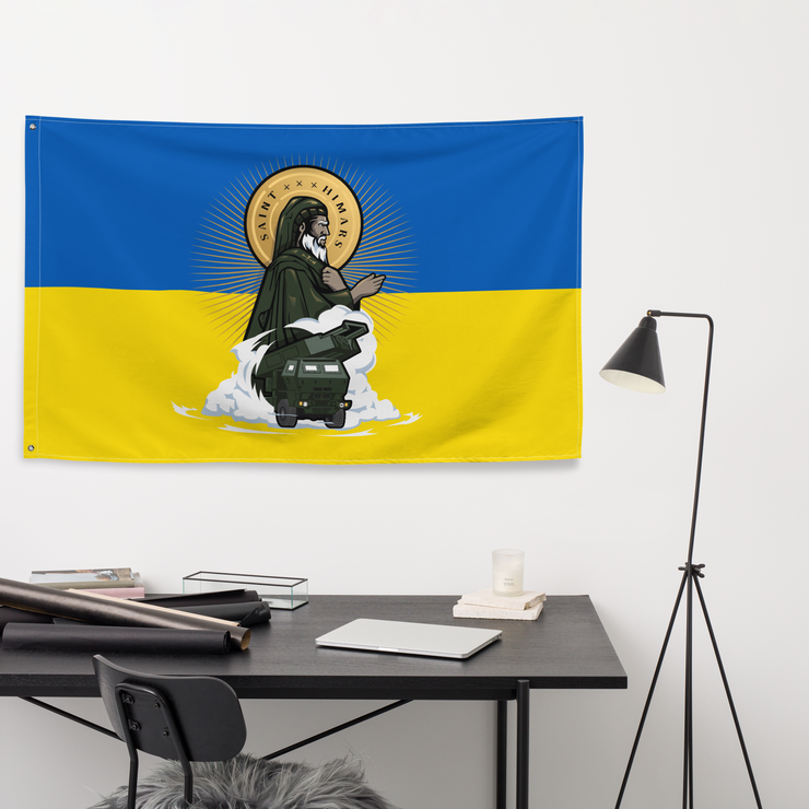 Saint HIMARS - Ukrainian Flag