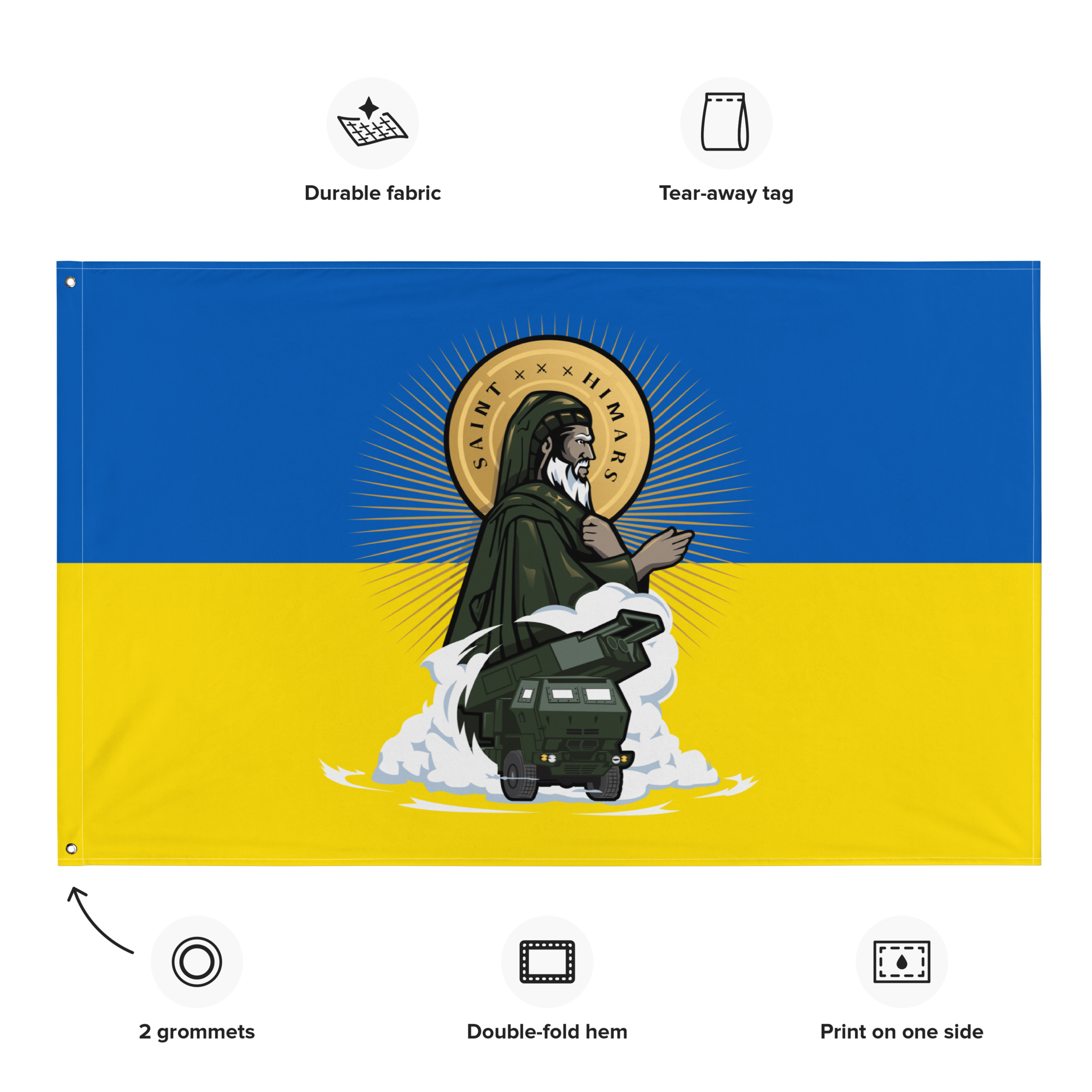 Святий ХІМАРС - український прапор
