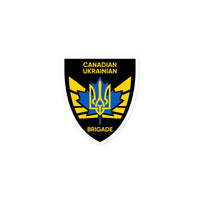 Canadian Ukrainian Brigade - Sticker - Saint Javelin