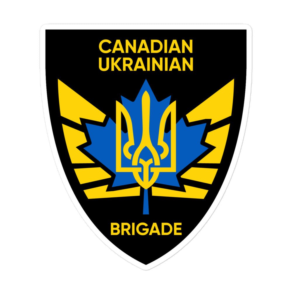 Canadian Ukrainian Brigade - Sticker
