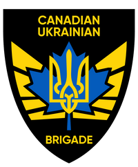 Canadian Ukrainian Brigade - Velcro Patch - Saint Javelin