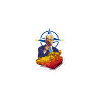 Dark Brandon Does Ukraine on a Bradley - Sticker - Saint Javelin