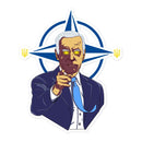 Dark Brandon Does Ukraine - Sticker - Saint Javelin