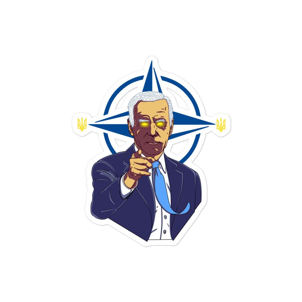 Dark Brandon Does Ukraine - Sticker