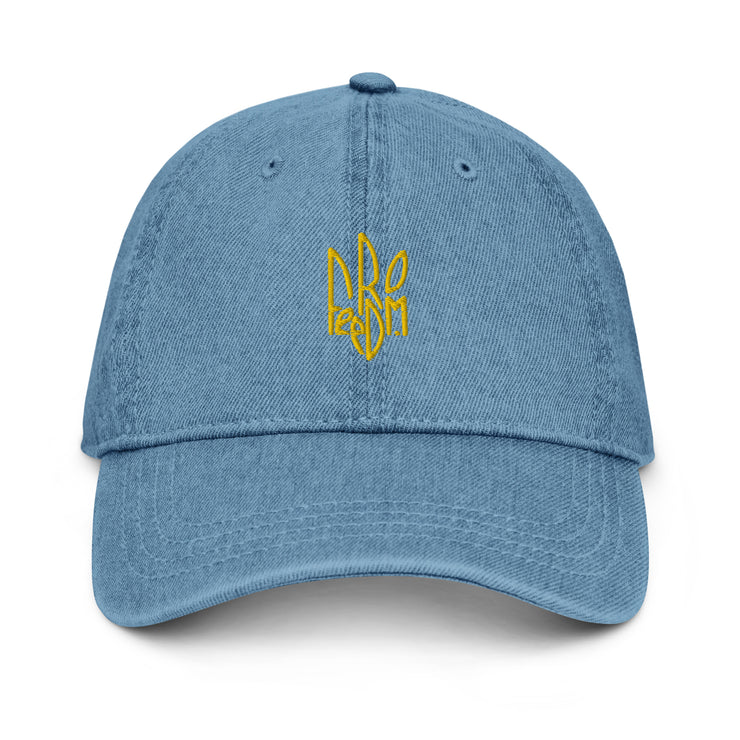 Freedom Tryzub x Ukrainian Flag - Denim Dad Hat