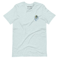 Fill Your Pockets - Embroidered Sunflowers Adult TShirt - Saint Javelin