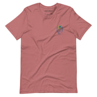 Fill Your Pockets - Embroidered Sunflowers Adult TShirt - Saint Javelin