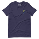Fill Your Pockets - Embroidered Sunflowers Adult TShirt - Saint Javelin