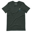 Fill Your Pockets - Embroidered Sunflowers Adult TShirt - Saint Javelin